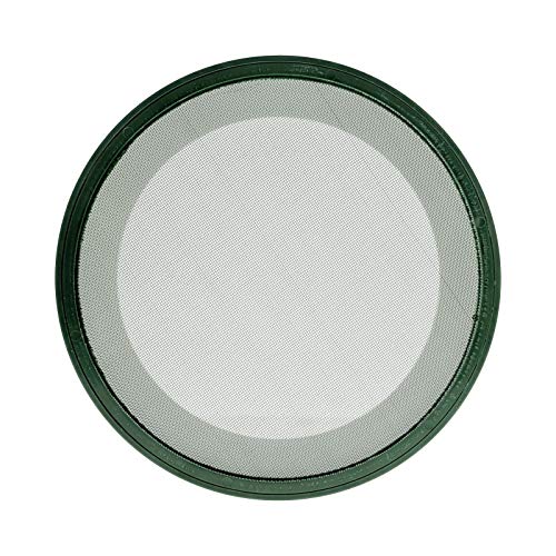 ASR Outdoor Gold Rush Sifting Classifier Sieve Mini 6 Inch Prospect Pan 40 Holes per Sq Inch - size: 40 Holes per Square Inch