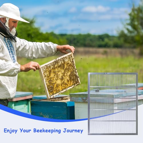 3Pcs Queen Excluder Metal Queen Bee Excluder for 10 Frame Beehive Beekeeping Queen Excluders Beekeeping Tools - size: 3 Pack 10 Frame