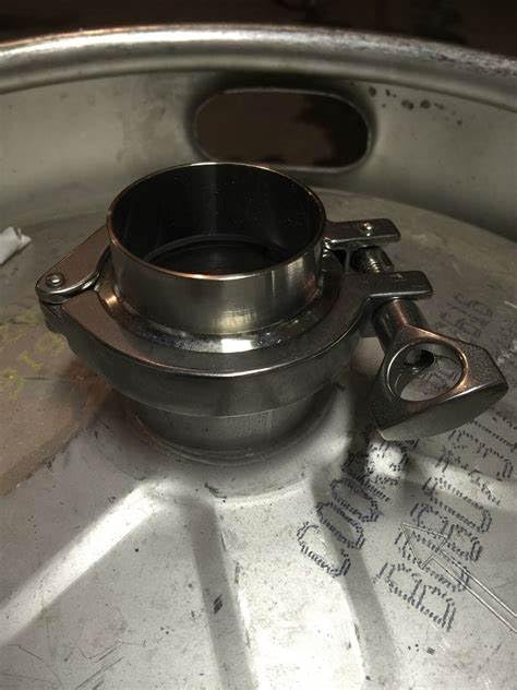 Replacement for Beer Keg Still Adapter Kit 2" Tri Clamp, Ferrule, & Gasket for Distilling Column