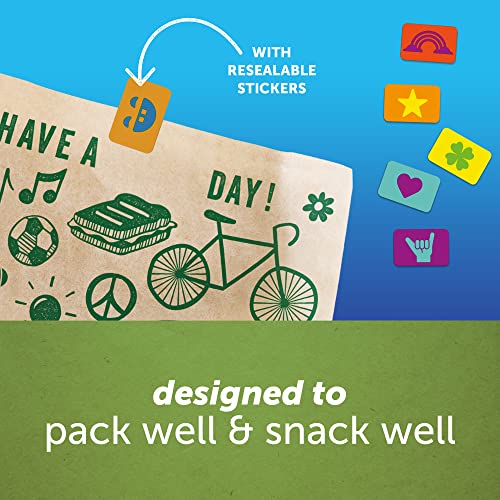 Ziploc Paper Sandwich and Snack Bags, Recyclable & Sealable with Fun Designs, 50 Bags Total - size: 50 Count (Pack of 1)