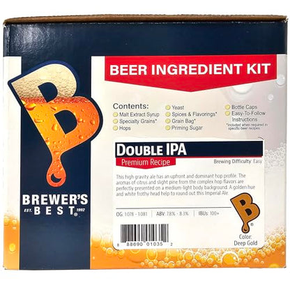Brewer's Best Double IPA Beer Ingredient Kit