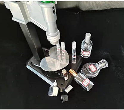 Professional Bench Capper - Homebrew Beer Bottle Capper, Long Handle Cap Sealing Machine Lever Design for Easy Pressing, Stainless Press Capping Machine for Perfume Bottle Essential Oil Bottle