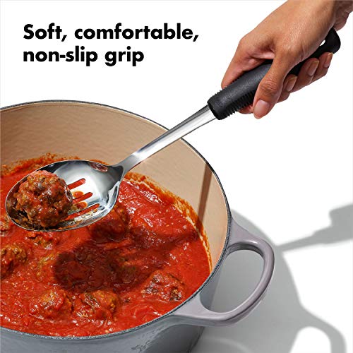 OXO Good Grips Stainless Steel Slotted Spoon - style: Slotted Spoon