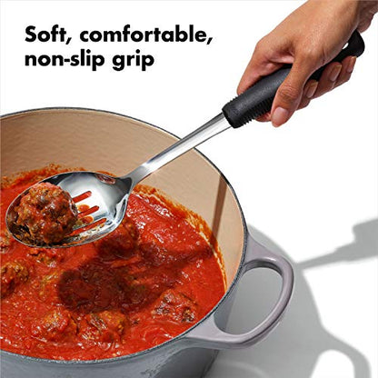 OXO Good Grips Stainless Steel Slotted Spoon - style: Slotted Spoon