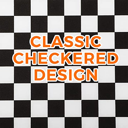 Spakon 1000 Sheets Wax Deli Paper Sheets for Food 12 x 12 Inch Checkered Dry Waxed Deli Basket Liners for Sandwich Wrapping, Food Basket Liners, Picnic party(Black-white) - color: Black-White