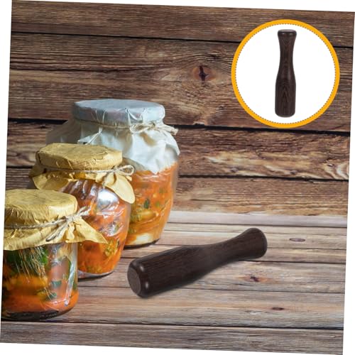Wooden Fermentation Tamper Stick Versatile Sauerkraut Pounder for Pickled Vegetables Multipurpose Kitchen Gadget for Easy Compacting and Fermenting Essential Tool for Home Cooking