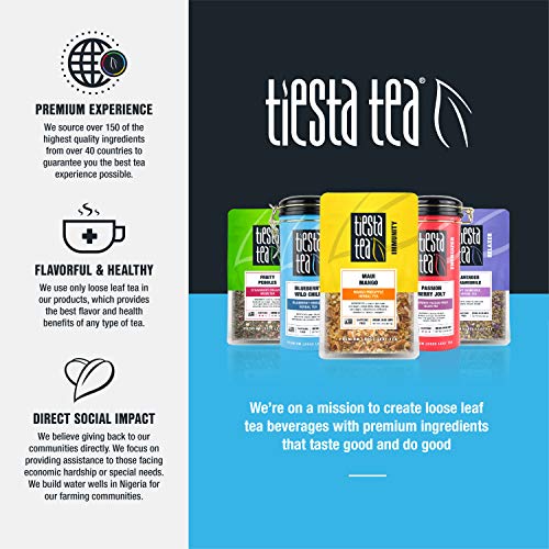 Tiesta Tea 12.5 Oz Clear Glass Mug with Handle, Microwave & Dishwasher Safe, Ideal for Hot & Iced Beverages, Compatible with Loose Leaf Tea Infusers, Steepers, & Balls, Single Cup Glass Mug - style: Mug (12 fl oz)