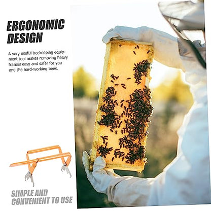 BESPORTBLE Beehive Frame Holder Grip Frame Grier Bee Bee Beekeeping Frame Grier Honeycomb Frame Lifter Must-Have Apicultura Equipment