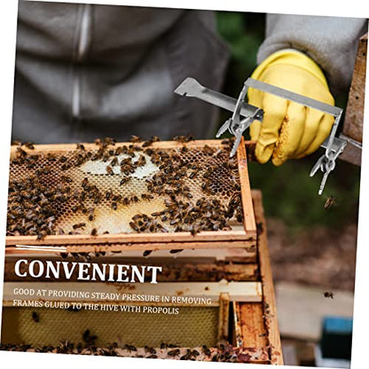 Metal Beehive Frame Grip Clip Holder Tool for Beekeeping Durable Frame Holder with Safe Grip and Inspection