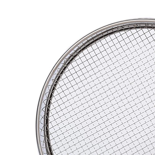 Garden Soil Sifter -10" Sifting Pan-Sieve for Sand Rocks Dirt Compost (1/4”Mesh Screen) - size: 1/4”Mesh screen