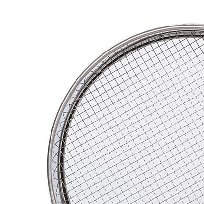 Garden Soil Sifter -10" Sifting Pan-Sieve for Sand Rocks Dirt Compost (1/4”Mesh Screen) - size: 1/4”Mesh screen