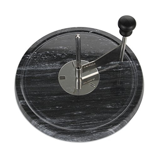 Cheese Curler - Marble Pro Stainless Steel - Best for Cheese Wheel or Chocolate - Multifunctional Rust-Proof Shredder - Manual Handheld Cheese Slicer 10in
