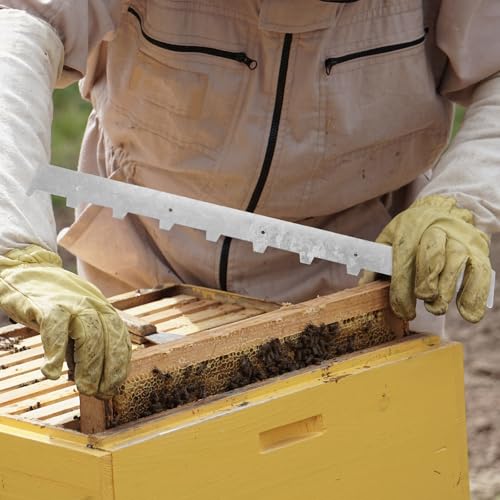 ARTIBETTER 2pcs Beehive Frame Spacers Beekeeping Sliding Guards Honeycomb Divider Tool for Hive Protection and Frame Stability in Beekeeping Equipment