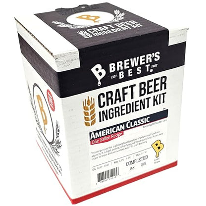 Home Brew Ohio Best One Gallon Home Brew Beer Ingredient Kit (American Classic)
