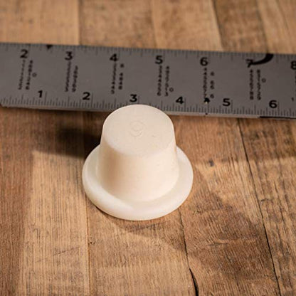 Midwest Barrel Company Solid Silicone Bung Plug for Wine or Whiskey Barrels with 1.5 Inch Bung Hole - size: 1.5 inches Standard Bung