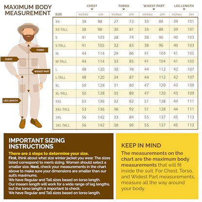 Beekeeping Suit (XXL) + Beekeeping Round Hood w/Veil (XL+) (Bundle & Save)