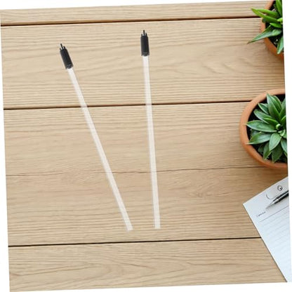 2-Pack Bottle Filling Wand with Reliable Shutoff Valve Easy to Use Plastic Beverage Filler for Home Brew Beer and Wine