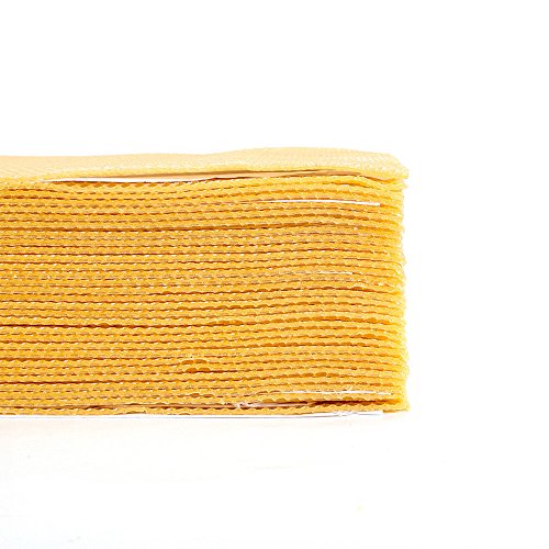 Honeycomb Bee Wax Foundation, 30 Pcs Honeycomb Foundation Beehive Wax Frames Waxing Beekeeping Equipment Tools 195 * 415mm (US Stock)