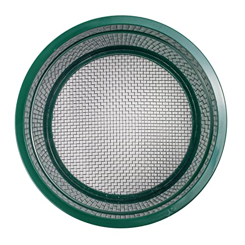 ASR Outdoor Gold Rush Sifting Classifier Sieve Mini 6 Inch Prospect Pan 10 Holes per Sq Inch - size: 10 Holes per Square Inch