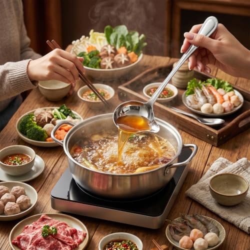 2 Pieces Stainless Steel Gravy Drizzle Spoon Small Ladles for Serving Sauce Saucier Spoon 1 Ounce for Sauce Soup with Pouring Spout Gold and Silver