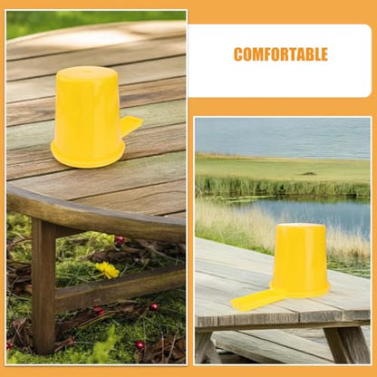 LALAFINA 2pcs Bee Water Feeder Beehive Entrance Feeder for Beekeeping Equipment Plastic Water Dispenser Suitable for Honeybee Feeding and Hive Drinking Station