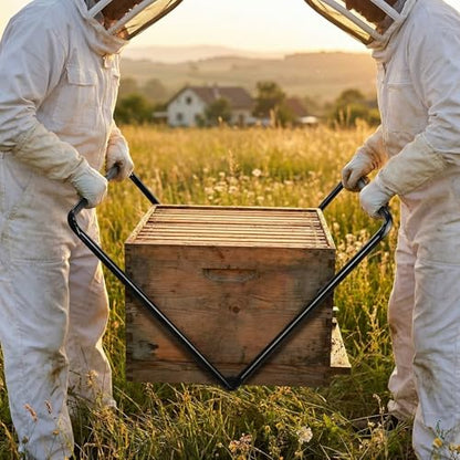 Beekeeping Hive Mover for 10-Frame Bee Hive Boxes – Heavy-Duty Carrier for Deep/Medium/Shallow Super Boxes
