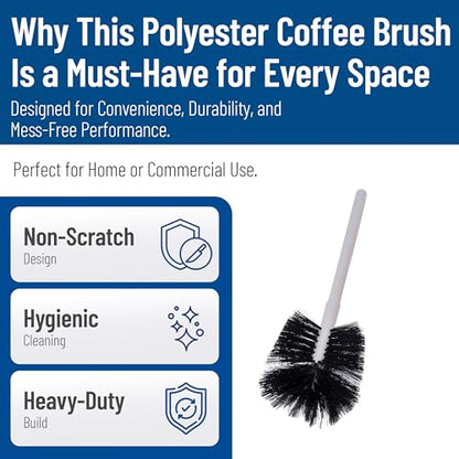 SPARTA Decanter Brush – SKU 4002500 Coffee Pot Brush, Long Reach Design for Commercial, Kitchens, 16in