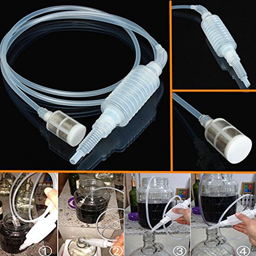 Syphon Tube Pipe Hose For Home Brew Wine Making Siphon Filter Soft Tube