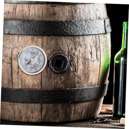 Stainless Steel Wine Thermometer High Precision Homebrew Kettle Thermometer for Brewing Grill Oven