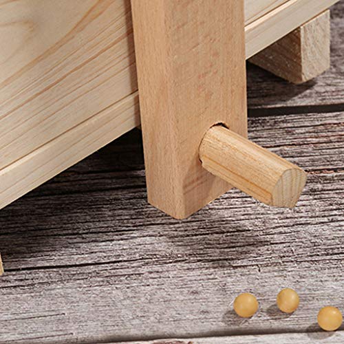 Tofu Mold Maker Press Making Cheese Kit Wooden Box Tool Pressing Presser Home Homemade Curd Stamper Soybean Multifunction Cheese Press, `x-large - size: `x-large