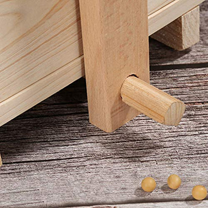 Tofu Mold Maker Press Making Cheese Kit Wooden Box Tool Pressing Presser Home Homemade Curd Stamper Soybean Multifunction Cheese Press, `x-large - size: `x-large
