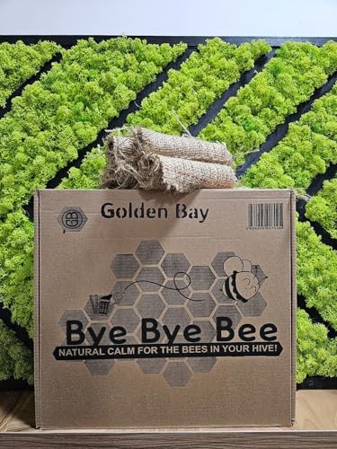 Golden Bay, Smoking Fuel for Beekeeping, Cold Smoke, 2 Pound (36 Rolles)