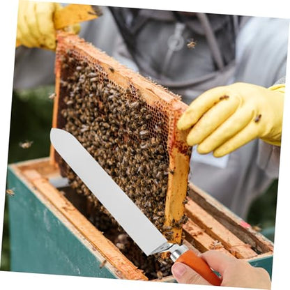 Stainless Steel Uncapping Knife Handle for Efficient Honey Extraction Essential Beekeeping Tool for Easy Saving Honey Scraping