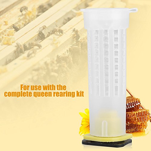 GLOGLOW Beekeeping Queen Rearing Kit 10-Piece Queen Grafting Tool Set with Roller Cages for Honeybee Colony Management Beekeeper Supplies and Queen Cell Rearing