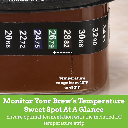 Nourished Essentials | Kombucha Heating Wrap Black - 3''x20'' - Precise Temperature Control for Kombucha Brewing Kit and Fermentation Heater Pad - Homebrew, Germination Supplies and Sourdough Starter