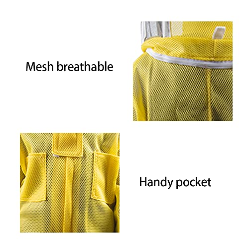 Professional Bee Suit for Kids and Girls 120cm-150cm Children Beekeeping Suit Beekeeper Suit for Courtyards and Bee - size: Height 120~138cm