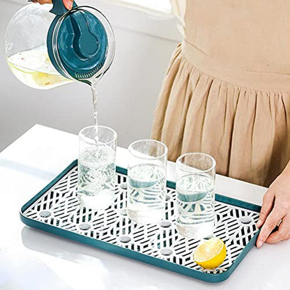 Cup Drying Rack, Bottle Drying Rack Stand Cup Drying Rack with Drain Tray Mug Tree Holder Bottle Drainer Stand for Kitchen (#2)