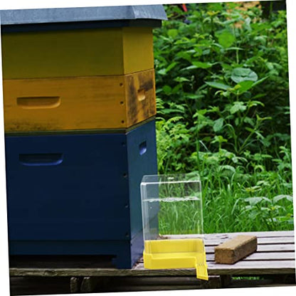 Bee Water Feeder Vertical Station Beehive Water Dispenser for Beekeeping Supplies Easy to Clean Bee Feeding Cup for Garden Use