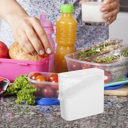 BESPORTBLE 2pcs Cheese Storage Boxes with Lids for Refrigerator, Food-grade Plastic Kitchen Containers for Fridge Cheese Organization and Preservation