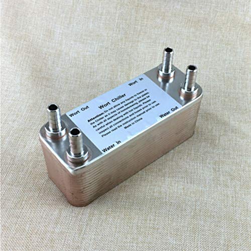 304 Stainless Steel Homebrew Beer 30 Plates Wort Chiller Plate Heat Exchanger