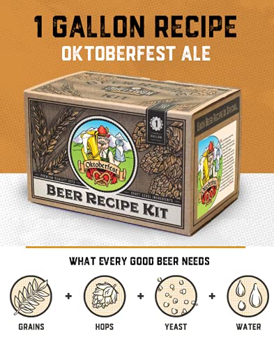 Craft A Brew Recipe Kit - Oktoberfest Ale Refill - 1 Gallon - Ingredients for Home Brewing Beer - color: Oktoberfest Ale