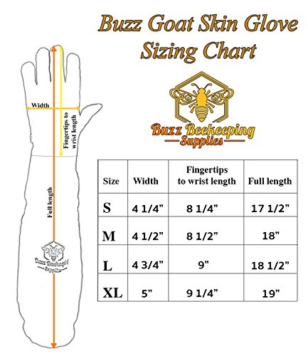 Professional Beekeeping Suit and Goatskin Gloves (1 Pair) Self-Supporting Fencing Veil and Heavy Duty YKK Metal Zippers for Bee Keepers Easily Take On and Off (X-Large) - size: X-Large