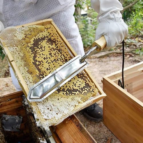 Electric Honey Extractor and Uncapping Knife, Stainless Steel Portable Handheld Heating Tool for Efficient Beekeeping