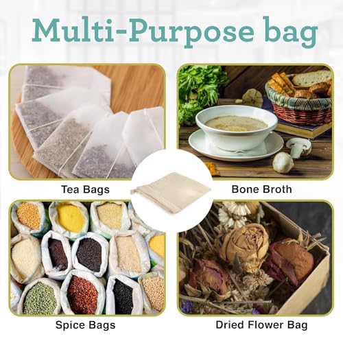 Euro Cuisine Nut Milk Bag - Cheese Cloth Bag for Straining Greek Yogurt, Organic Cheesecloth for Straining, Nut Milk Bag Reusable, Kava Strainer Bag, Nutmilk Mesh Bag (24"x24") - size: 24"x24"
