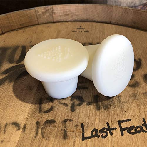 Midwest Barrel Company Solid Silicone Bung Plug for Wine or Whiskey Barrels with 1.5 Inch Bung Hole - size: 1.5 inches Standard Bung