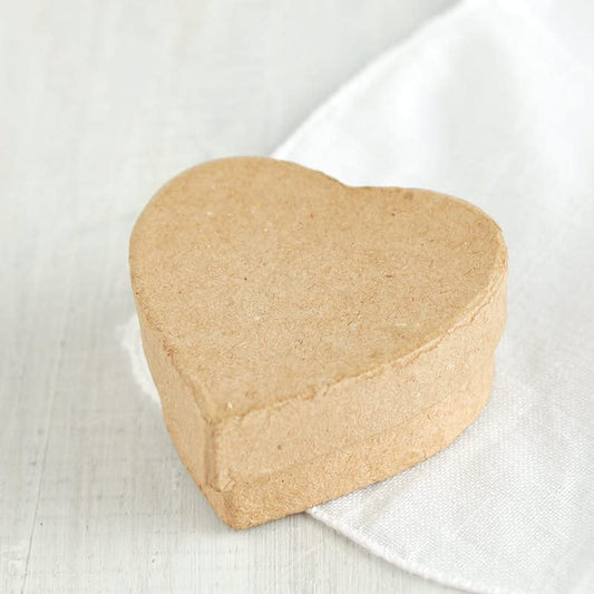 Factory Direct Craft Pack of 24 Small Paper Mache Heart Boxes for Party Favors, Gift Boxes and Personalized Gifts - color: 24 Small Heart Boxes