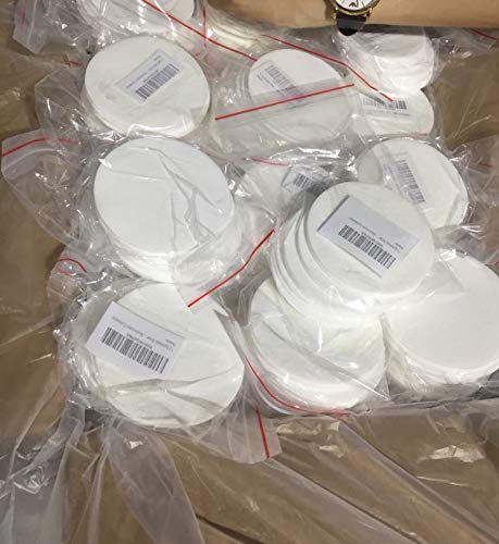 12 Synthetic Filter Discs 90mm for a Buchner Funnel and Cut Them fit Wide Mouth Size Used for Mushroom Cultivation - size: 12