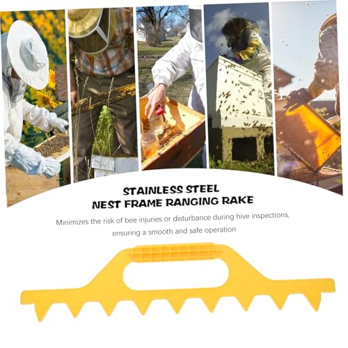 BESPORTBLE Hive Frame Spacer Tool Lightweight Plastic Beehive Strip Spacer for Frame Management Beginner-Friendly Beekeeping Equipment for Optimal Hive Maintenance