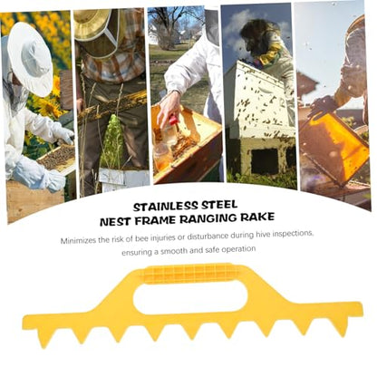 BESPORTBLE Hive Frame Spacer Tool Lightweight Plastic Beehive Strip Spacer for Frame Management Beginner-Friendly Beekeeping Equipment for Optimal Hive Maintenance