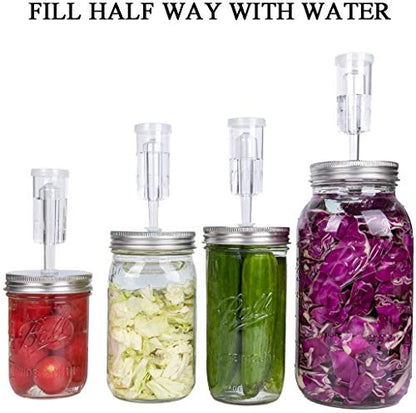 Jillmo 3-Piece airlock, Pack of 2